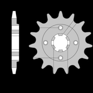 213-F-2062 PBR Front Sprocket
