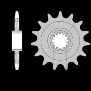 213-F-2102 PBR Front Sprocket
