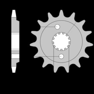 213-F-0346 PBR Front Sprocket