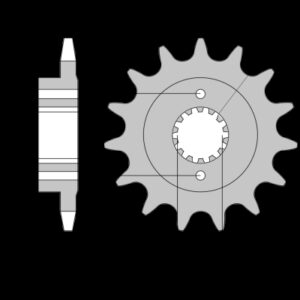 213-F-2075 PBR Front Sprocket