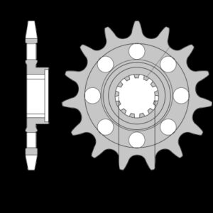 213-F-2093M PBR Front Sprocket