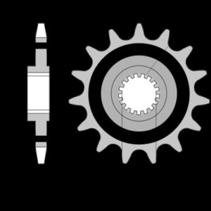 213-F-2178G PBR Front Rubber Damper Sprocket