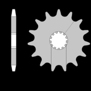 213-F-4103 PBR Steel Front Sprocket