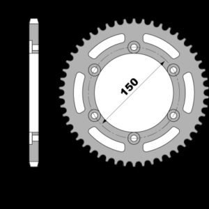 213-R-0245 PBR Steel Rear Sprocket