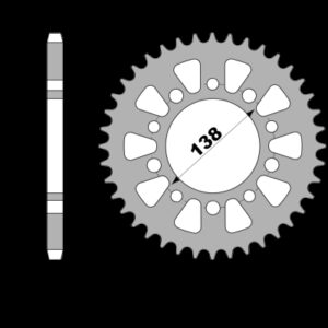 213-R-4384 PBR Steel Rear Sprocket