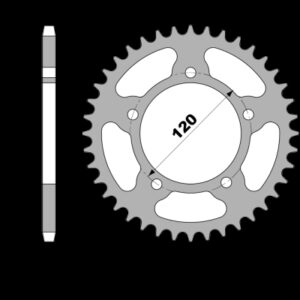 213-R-4396 PBR Steel Rear Sprocket