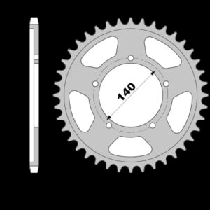 213-R-4409 PBR Steel Rear Sprocket