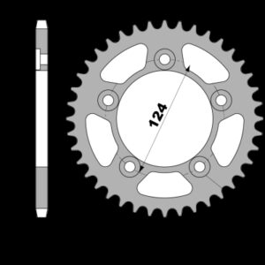 213-R-4444 PBR Rear Sprocket