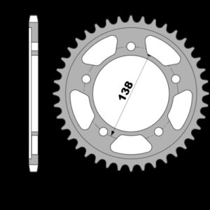 213-R-4448 PBR Rear Sprocket