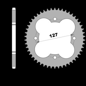 213-R-4480 PBR Steel Rear Sprocket