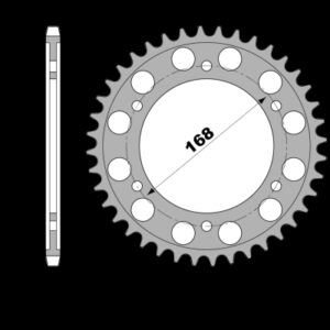 213-R-4613 PBR Steel Rear Sprocket