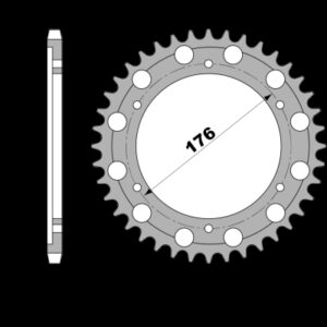 213-R-4679 PBR Steel Rear Sprocket