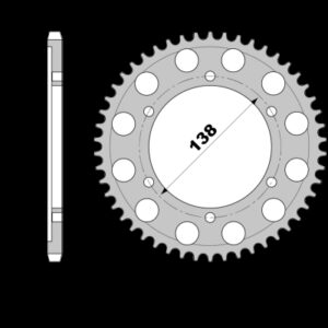 213-R-4686 PBR Steel Rear Sprocket