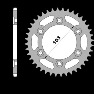 213-R-4731 PBR Steel Rear Sprocket
