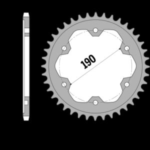 213-R-4767 PBR Steel Rear Sprocket