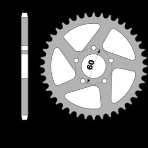 214-R-4395TA PBR Alloy Rear Sprocket