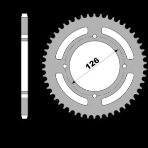 213-R-4418 PBR Steel Rear Sprocket