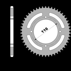 213-R-0467 PBR Steel Rear Sprocket