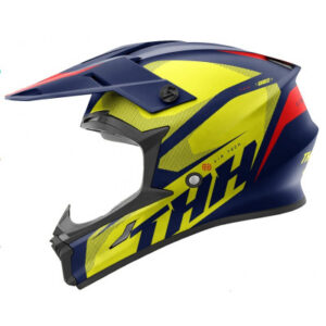 THH 710X MX Helmet Airtech-Blue/Yellow
